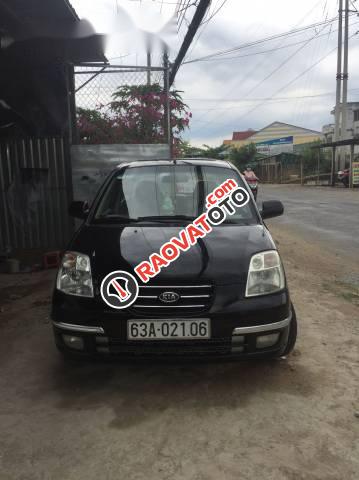 Bán xe Kia Morning SLX sản xuất 2004, màu đen -0