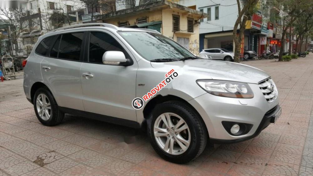Cần bán Hyundai Santa Fe SLX eVGT năm sản xuất 2009, màu bạc, xe nhập giá cạnh tranh-5