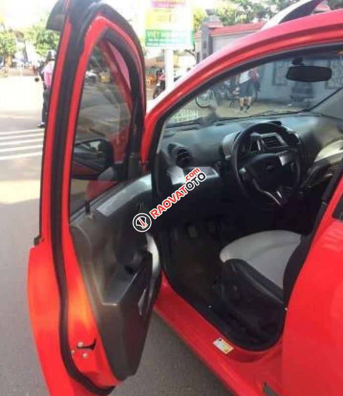 Bán Chevrolet Spark LT 1.0 MT sản xuất năm 2014, màu đỏ-2