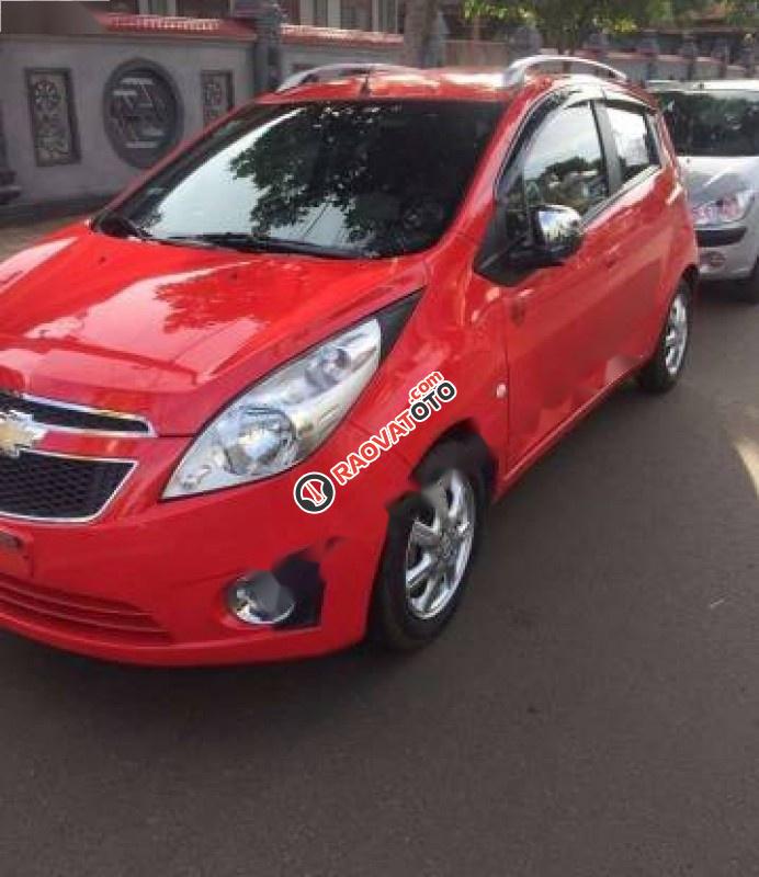 Bán Chevrolet Spark LT 1.0 MT sản xuất năm 2014, màu đỏ-4