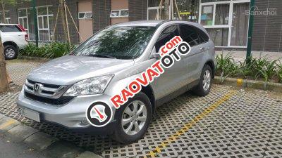 Bán Honda CR V 2.4 đời 2012, màu bạc-2