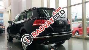 Dòng SUV nhập Đức Volkswagen Touareg 3.6 FSI, màu đen đời 2015, tặng BHVC+dán 3M, LH Hương: 0902.608.293-14