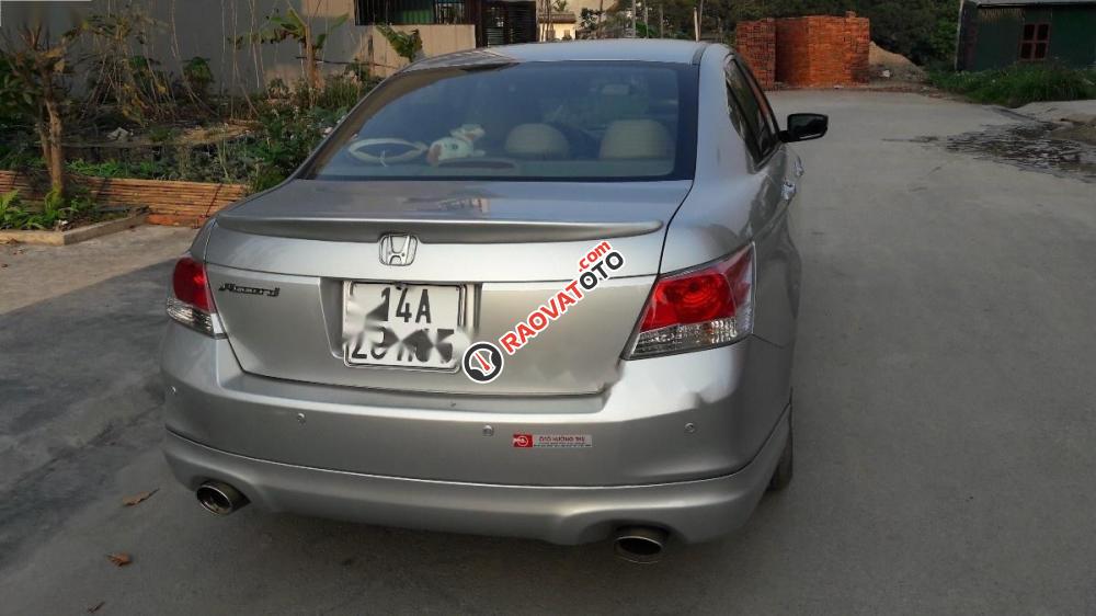 Bán ô tô Honda Accord 2.4 sản xuất năm 2008, màu bạc, xe nhập chính chủ-2