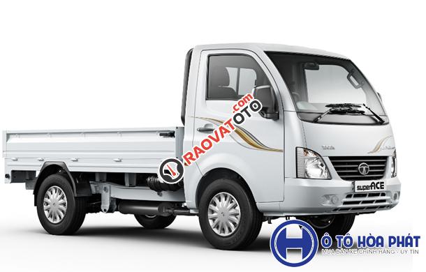 Bán xe tải Tata 1T2, màu trắng, xe nhập-1