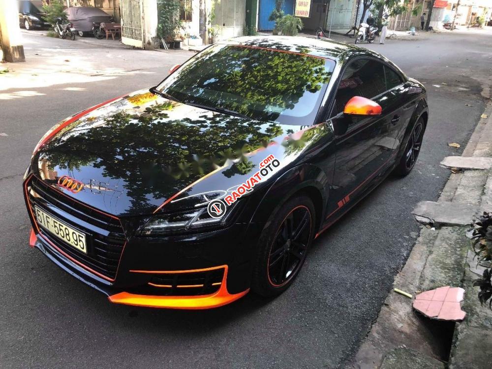 Bán Audi TT S 2015, màu đen, nhập khẩu  -1