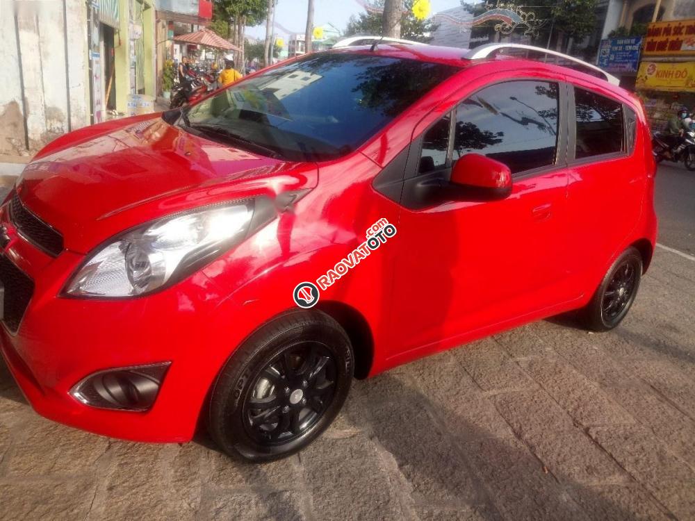 Bán Chevrolet Spark LT 1.0 MT sản xuất 2014, màu đỏ  -3
