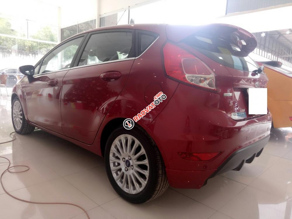 Bán ô tô Ford Fiesta 1.0L Ecoboost năm 2016, màu đỏ, xe chính hãng-2