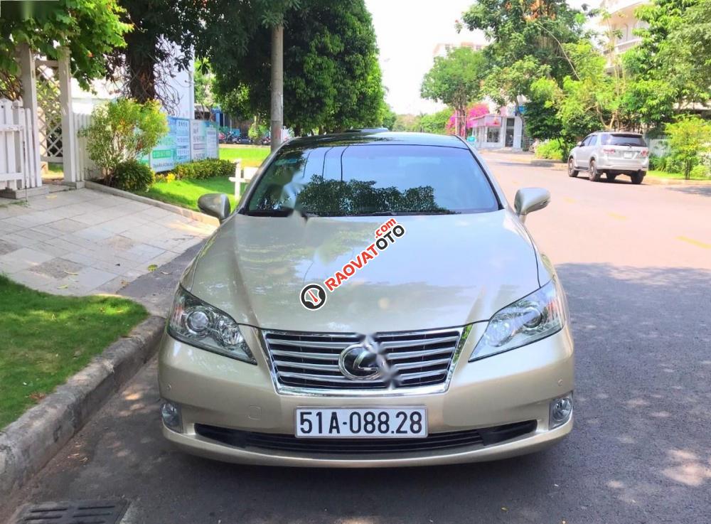 Bán ô tô Lexus ES 350 đời 2011, màu vàng, xe nhập-8