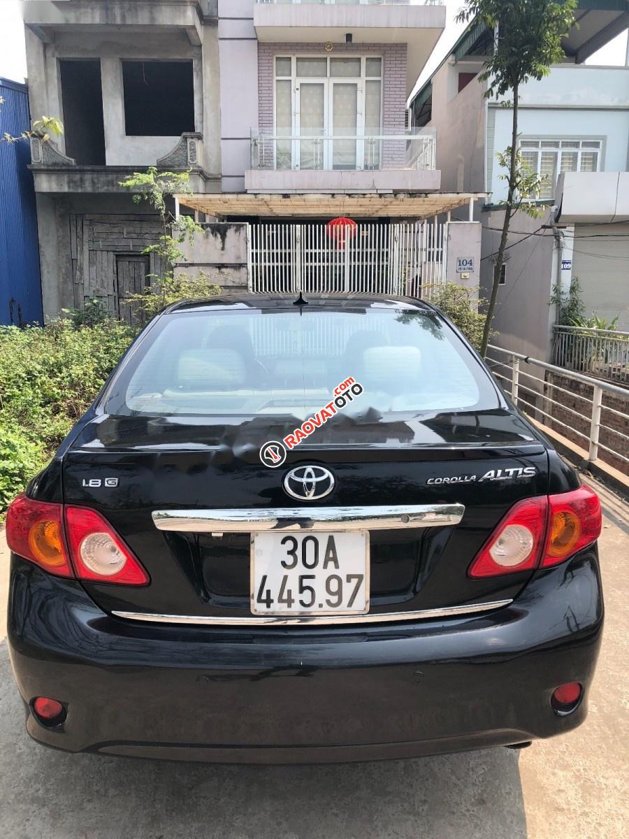 Cần bán gấp Toyota Corolla Altis 1.8 năm 2008, màu đen-2