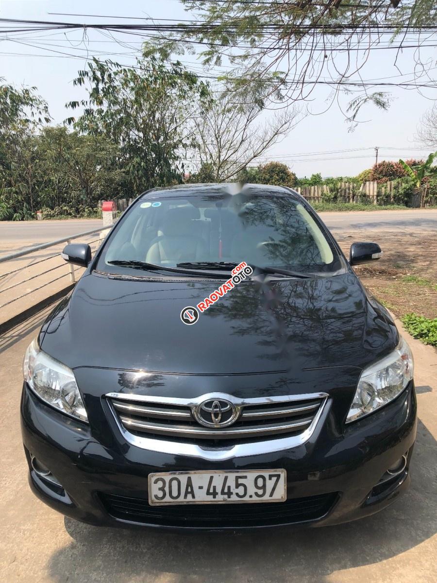 Cần bán gấp Toyota Corolla Altis 1.8 năm 2008, màu đen-1