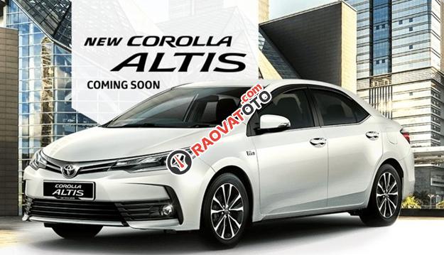 Bán Toyota Corolla Altis đời 2018, xe vừa nâng cấp mới-0