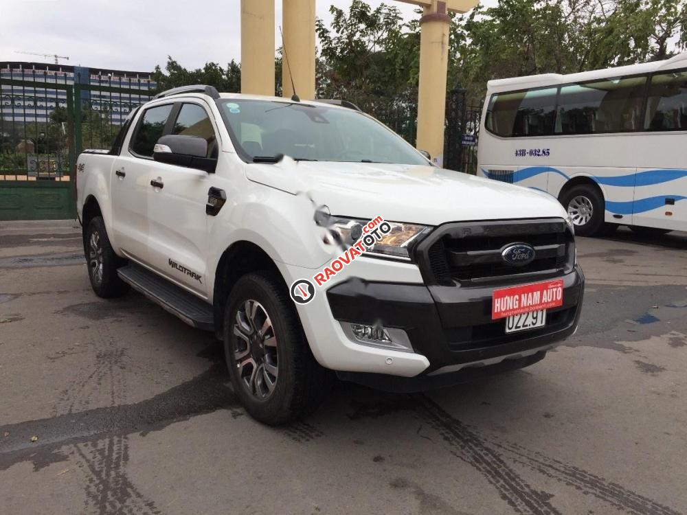 Auto bán xe Ford Ranger Wildtrak 3.2 4x4 AT đời 2016, màu trắng, xe nhập-1