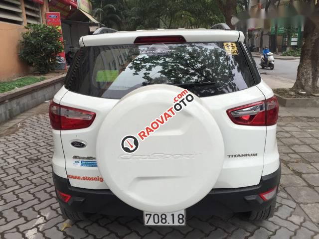 Bán Ford EcoSport Titanium AT năm 2016, màu trắng, 565tr-2