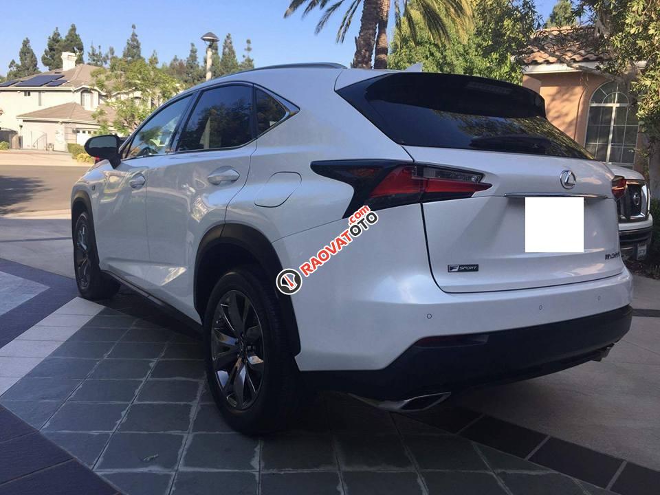 Lexus NX 200T F sport, màu trắng sản xuất 2014, đăng ký 2016-1