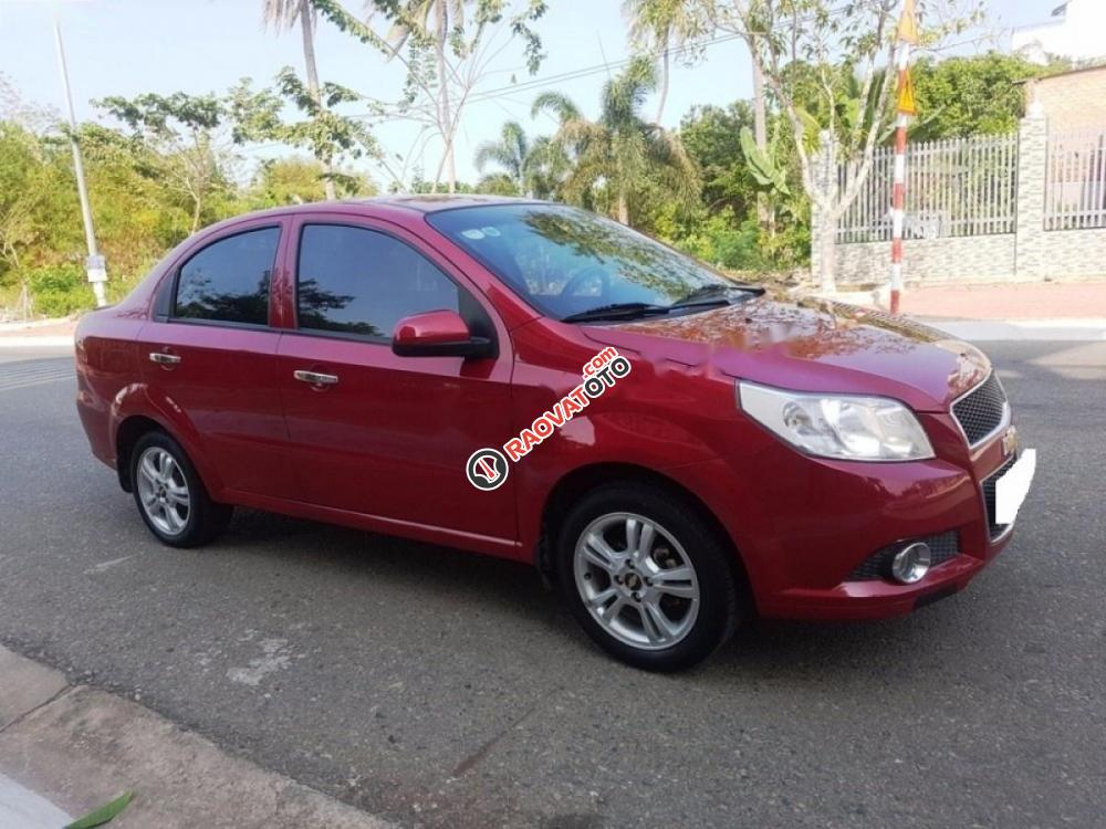 Cần bán lại xe Chevrolet Aveo LT 1.5 năm 2016, màu đỏ-4