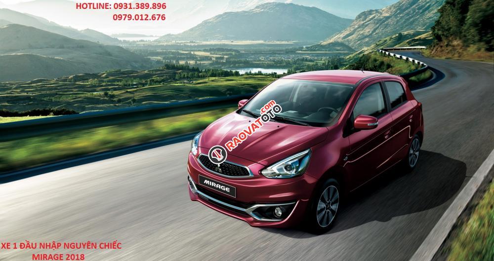 Bán Mitsubishi Mirage đời 2018, xe nhập khẩu, giá tốt nhất Nghệ An-1