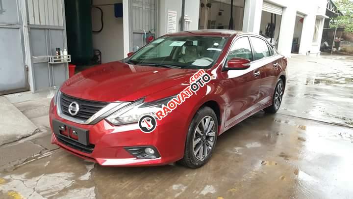Bán Nissan Teana SL đời 2018, màu đỏ, nhập khẩu nguyên chiếc-0