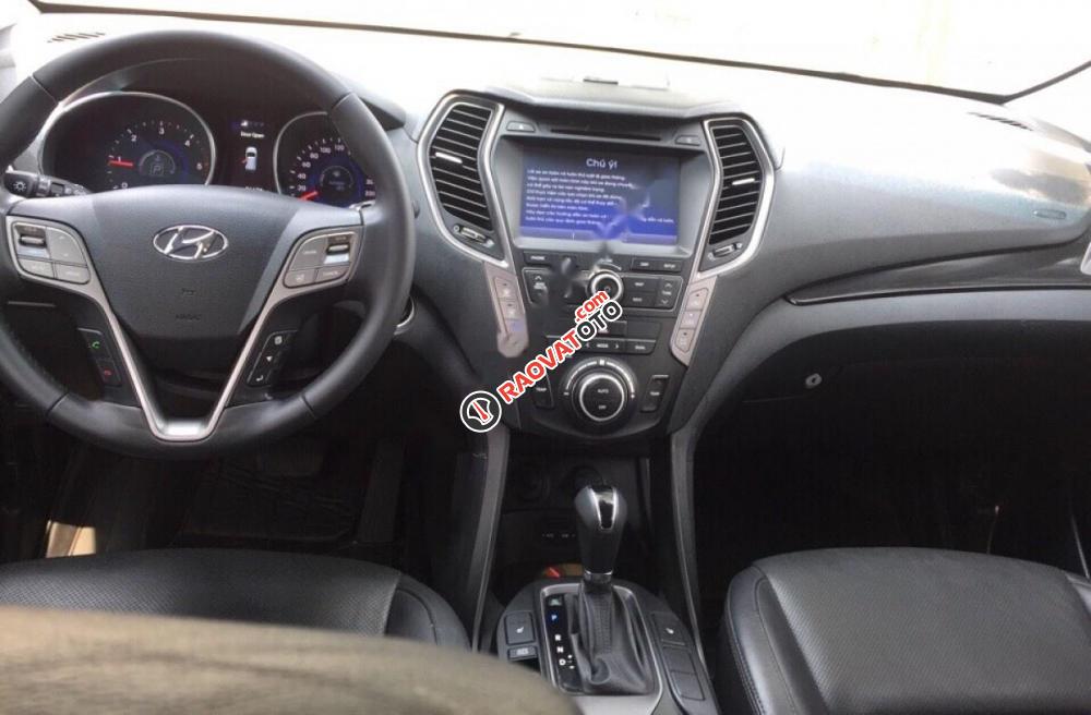 Bán ô tô Hyundai Santa Fe 2.2 CRDI sản xuất 2015, màu đen còn mới, 990tr-5