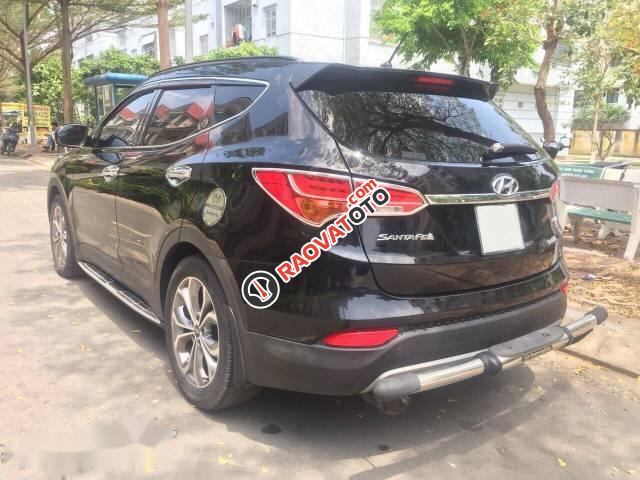 Bán xe Hyundai Santa Fe 2.4AT năm 2014, màu đen, nhập khẩu-4