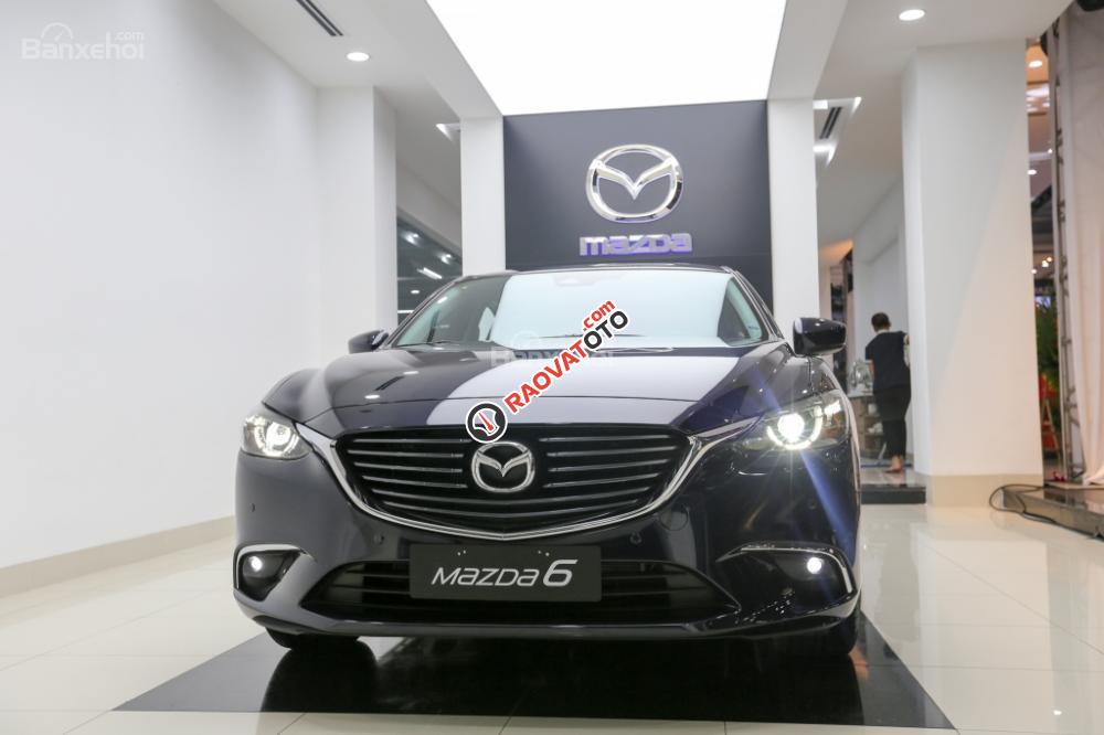 Bán Mazda 6 2.5L AT 2018, màu xanh-3