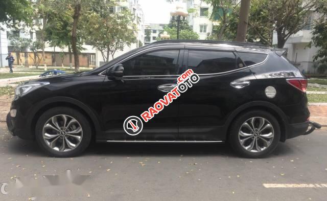 Bán xe Hyundai Santa Fe 2.4AT năm 2014, màu đen, nhập khẩu-2