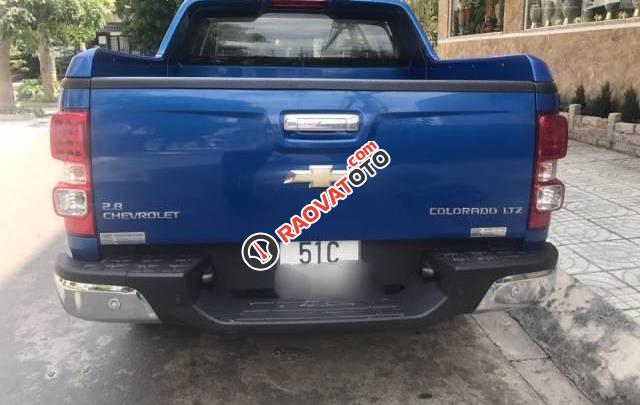 Bán Chevrolet Colorado LTZ đời 2015, màu xanh dương-0