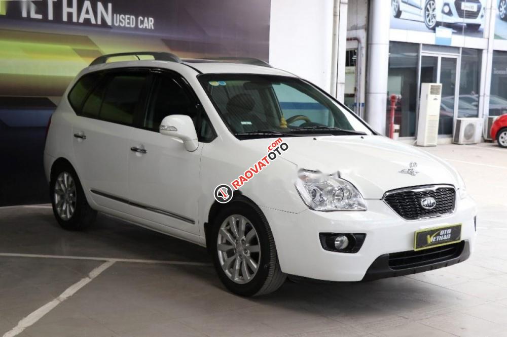 Cần bán lại xe Kia Carens SX 2.0AT năm 2012, màu trắng-2