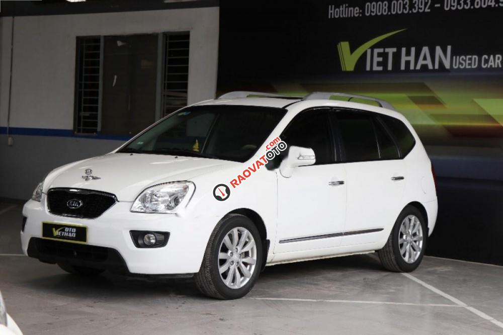 Cần bán lại xe Kia Carens SX 2.0AT năm 2012, màu trắng-1