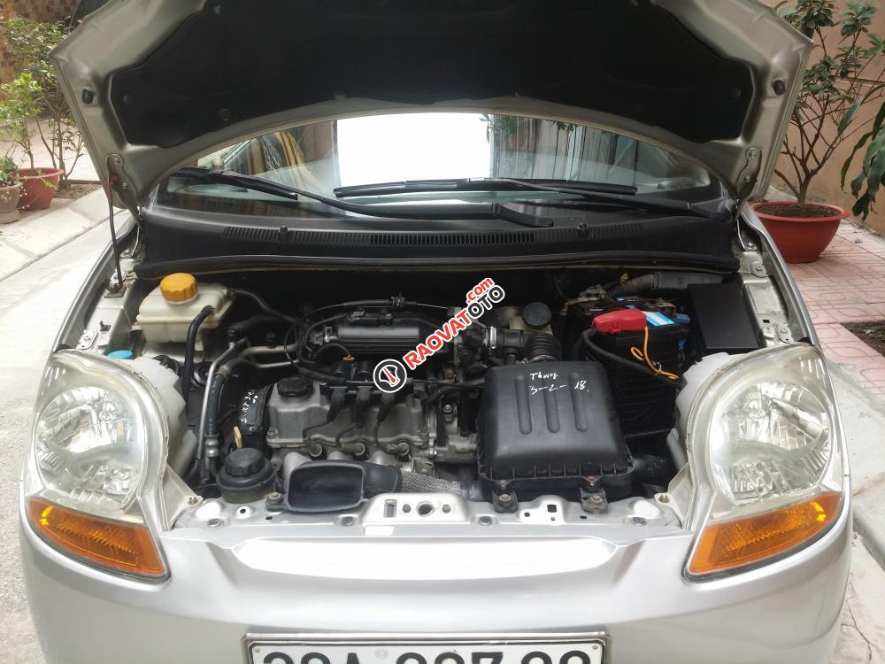 Bán Chevrolet Spark AT đời 2008, màu bạc-1
