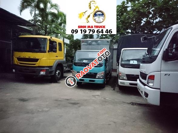 Bán Fuso Canter 4.7 sản xuất năm 2017, màu trắng, 590tr-1