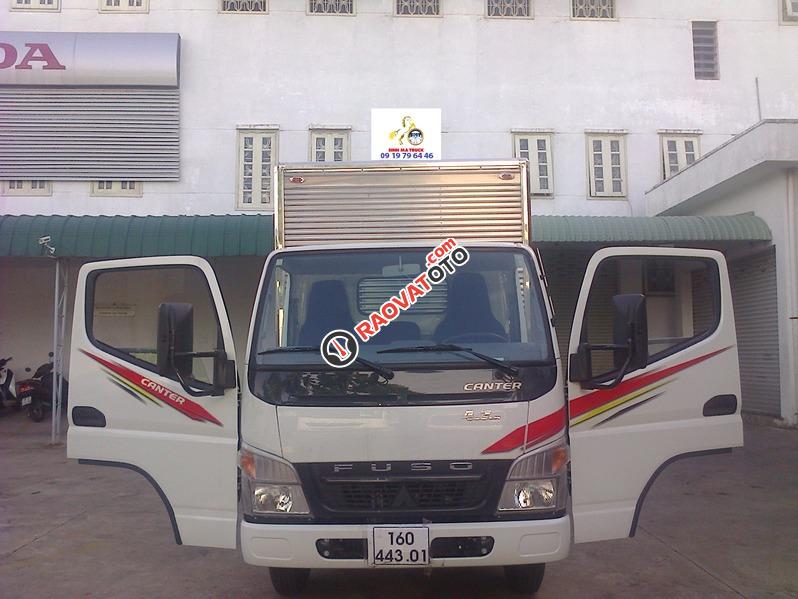 Bán Fuso Canter 4.7 sản xuất năm 2017, màu trắng, 590tr-3