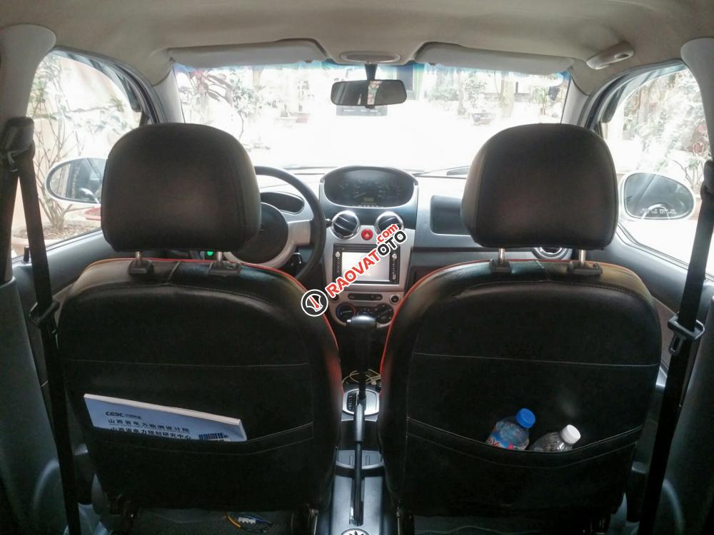 Bán Chevrolet Spark AT đời 2008, màu bạc-4