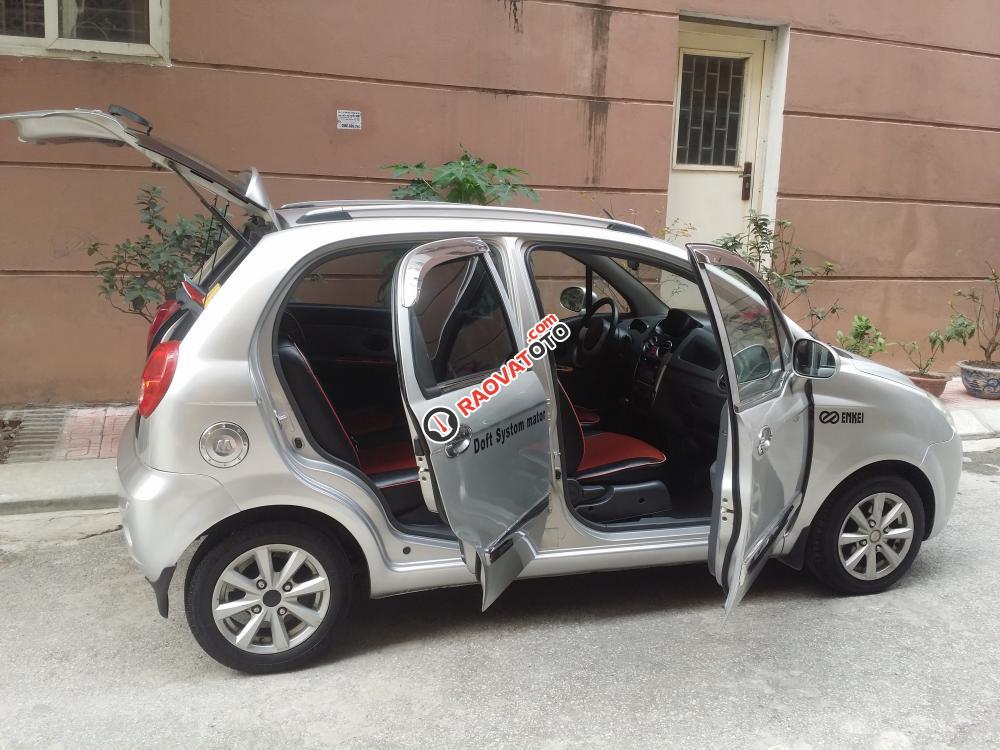 Bán Chevrolet Spark AT đời 2008, màu bạc-3