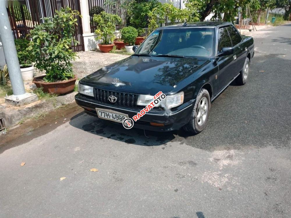 Bán xe Toyota Chaser năm 1990, màu đen, xe nhập, giá 55tr-2