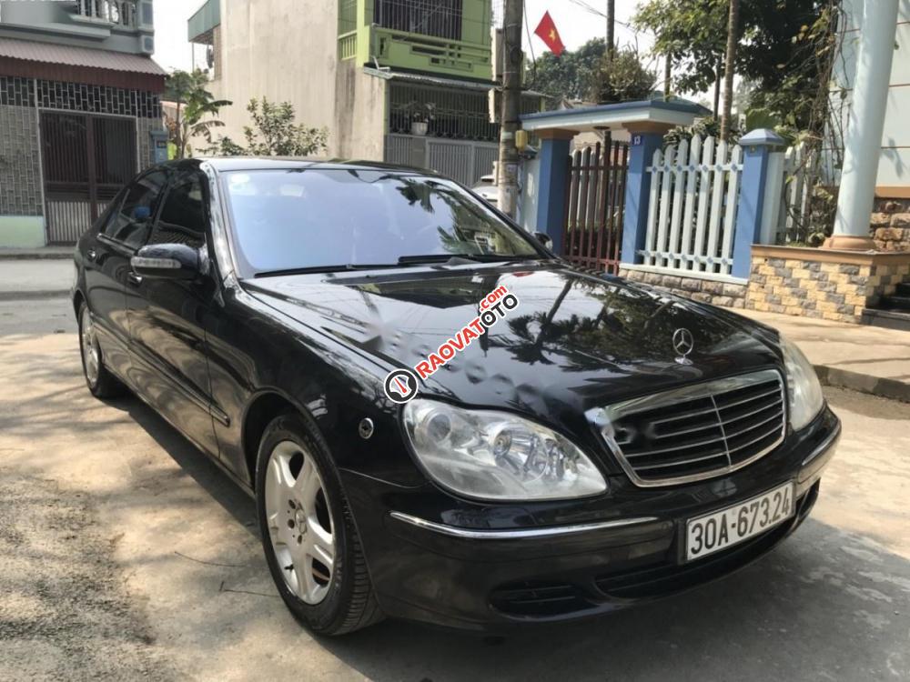 Bán Mercedes đời 2004, màu đen, nhập khẩu nguyên chiếc giá cạnh tranh-1