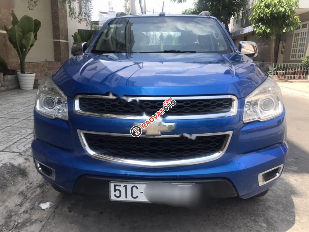 Bán Chevrolet Colorado LTZ sản xuất 2015, màu xanh lam, xe nhập-2
