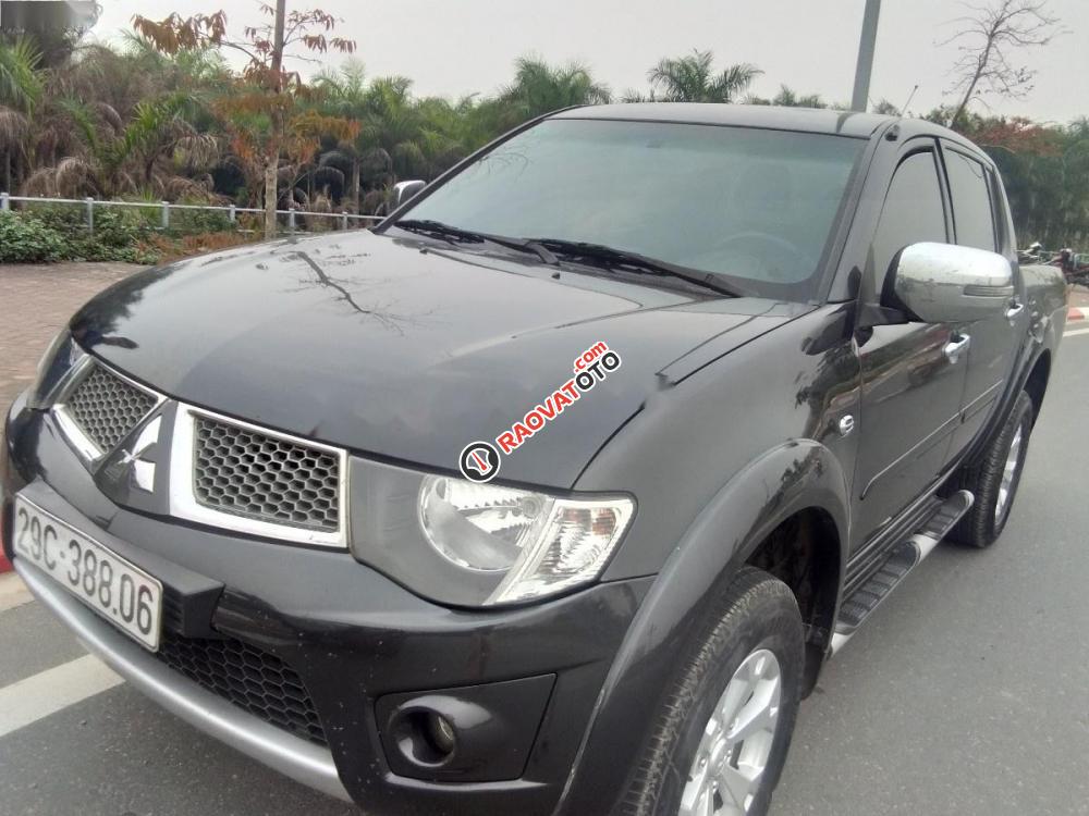 Bán xe Mitsubishi Triton glx đời 2014, màu xám, nhập khẩu -1