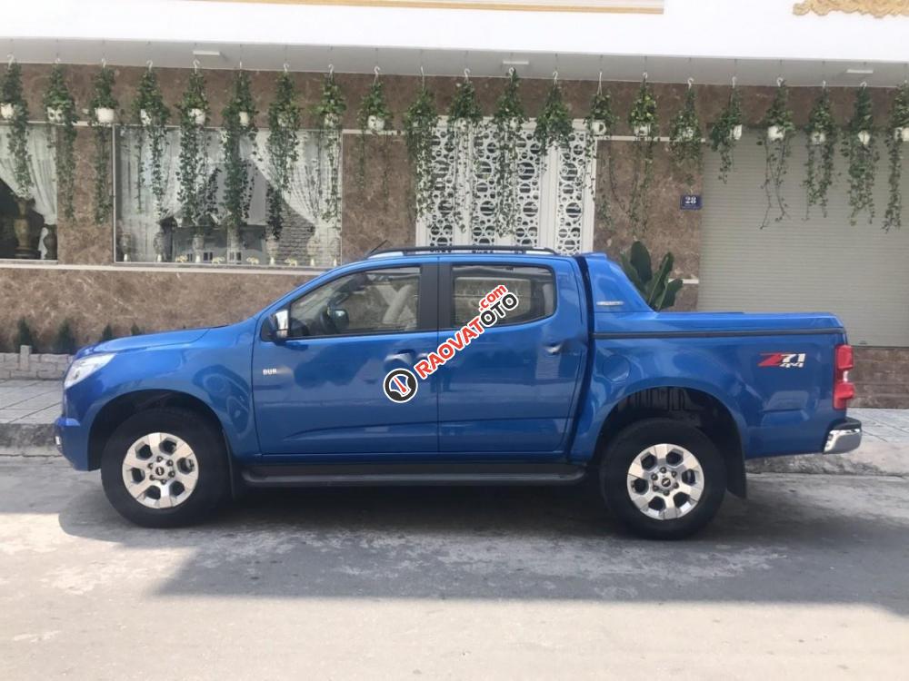 Bán Chevrolet Colorado LTZ sản xuất 2015, màu xanh lam, xe nhập-3