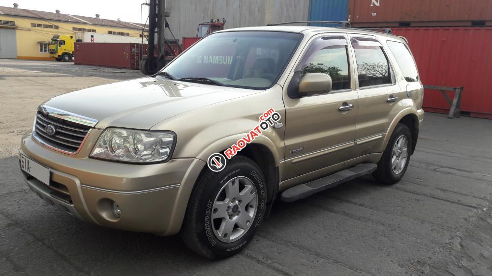 Bán ô tô Ford Escape 2.3L 2004, màu ghi vàng, giá 275tr-0