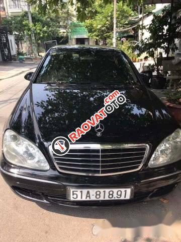 Bán Mercedes đời 2004, màu đen, 650tr-1