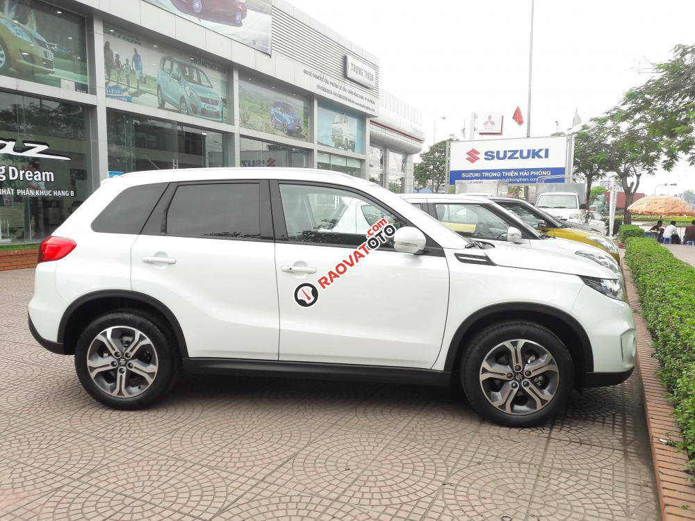 Cần bán Suzuki Vitara sản xuất 2017, màu trắng, nhập khẩu 779tr LH 0911935188-1