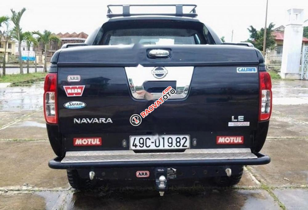 Cần bán gấp Nissan Navara LE đời 2012, màu đen, nhập khẩu, giá tốt-3