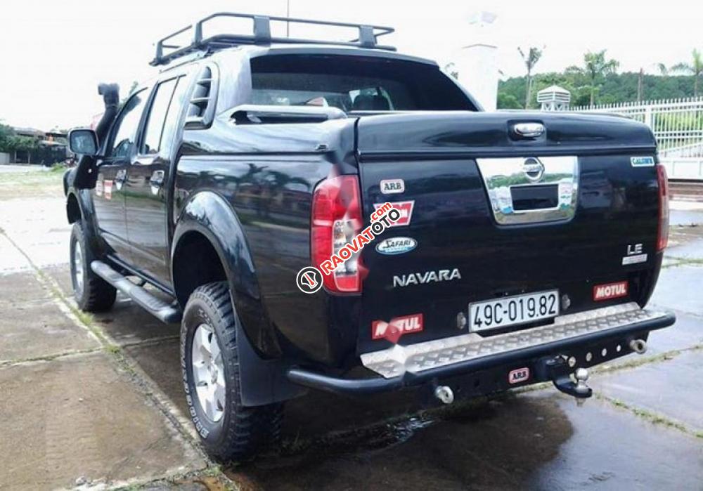 Cần bán gấp Nissan Navara LE đời 2012, màu đen, nhập khẩu, giá tốt-2