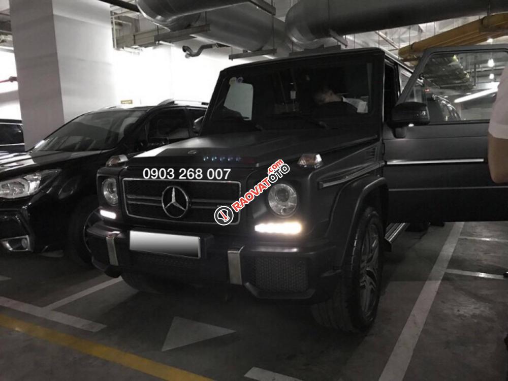 Cần bán lại xe Mercedes G63 AMG 2016, màu đen, nhập khẩu nguyên chiếc chính chủ-4