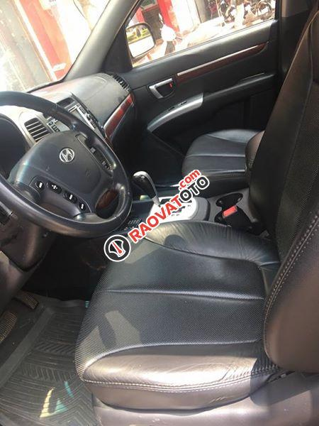 Bán ô tô Hyundai Santa Fe 4WD năm 2007, màu đen, số tự động, máy dầu, 100km/5,5l xe nhập, giá 430tr-4