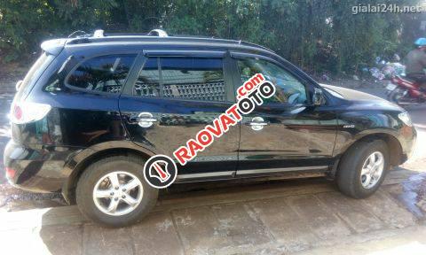 Bán ô tô Hyundai Santa Fe 4WD năm 2007, màu đen, số tự động, máy dầu, 100km/5,5l xe nhập, giá 430tr-3