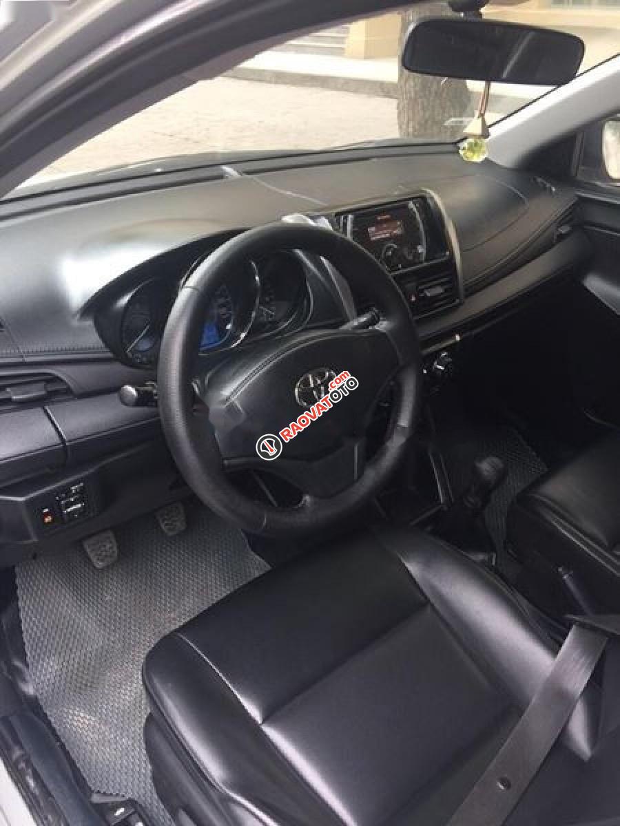 Bán Toyota Vios J đời 2014, màu bạc -2