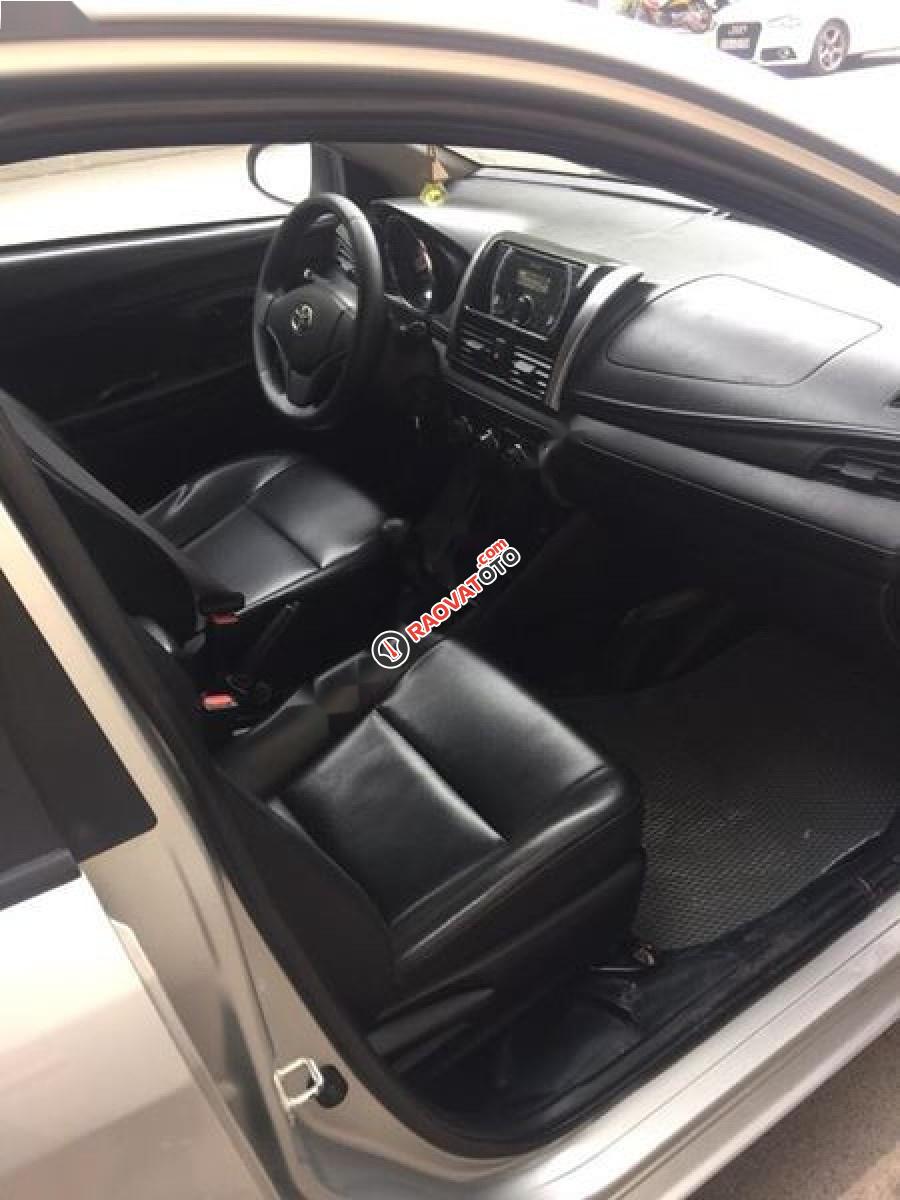 Bán Toyota Vios J đời 2014, màu bạc -3