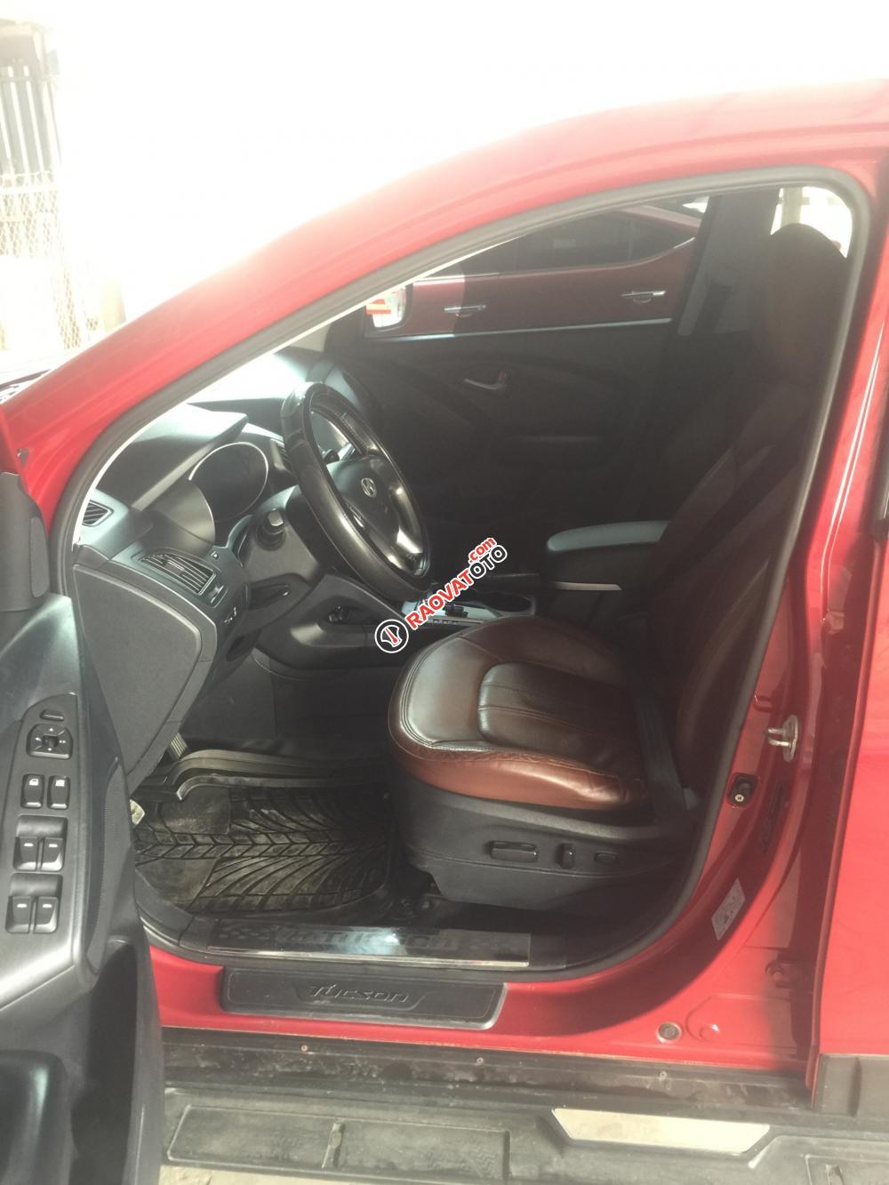 Bán ô tô Hyundai Tucson 4WD năm 2010, màu đỏ, nhập khẩu, biển TP, giá thương lượng-3