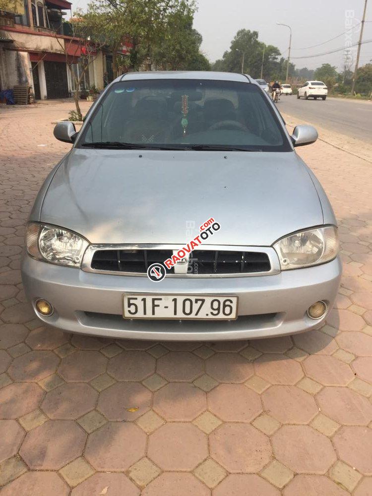 Cần bán Kia Spectra LS đời 2005, ĐK 2007 màu bạc, xe nhập-0